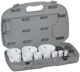 Dms04-9308 Drill America 887861185035 9 Piece Bi-metal Hole Saw Set 3/4 In 7/8 1-1/8 1-1/2