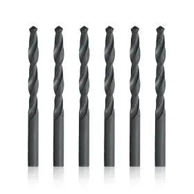 Drill America 887861191234 1/2 Inch High Speed Steel Black Oxide Bit Pack Of 6 D/an Series