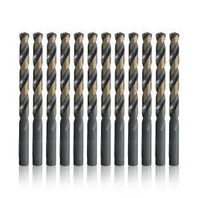 Kfd30p12 Drill America 887861205733 - #30 High Speed Steel Black And Gold Kfd Split Point