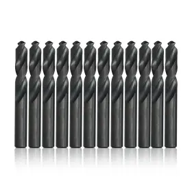 Drill America 887861211550 D High Speed Steel Heavy Duty Split Point Stub Bit Pack Of 12 Dwdst