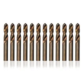 Drill America 887861213233 #27 Cobalt Heavy Duty Split Point Stub Bit Pack Of 12 D/astco Series