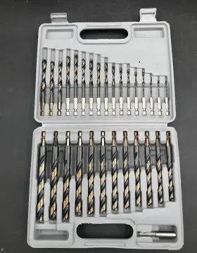 Drill America 887861241724 29 Piece Quick Change Hex Shank Bit Set 1/16 Inch - 1/2 In Cas