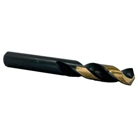 Drill America 887861306348 1/2 Inch Hss Contractor Grade Black And Gold Split Point Stub Bit
