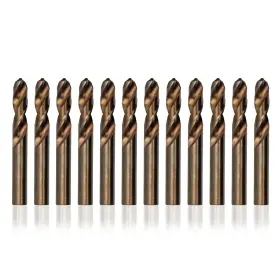 Astco5p12 Drill America D/astco5p12 #5 Cobalt Heavy Duty Split Point Stub Bit Pack Of 12 D
