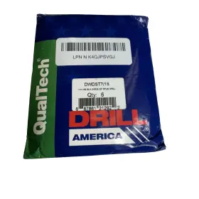 Dwdst7 Drill America Dwdst7/16p6 7/16 Inch Split Point Stub Bit Heavy Duty - 6 Pack