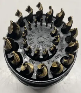 Gsc29j-pc Drill America Stepped Point Cobalt Bit Set 29 Piece