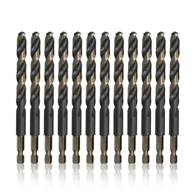Kfdhex3 Drill America Kfdhex3/16p12 3/16 Inch Quick Change Hex Shank High Speed Steel Bit Kfdhex Series Pack Of 12