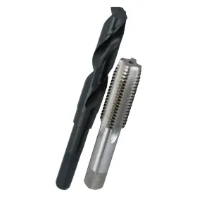 Pou7 Drill America Pou7/8-9 7/8 Inch -9 Tap And 49/64 Bit Kit Pou Series