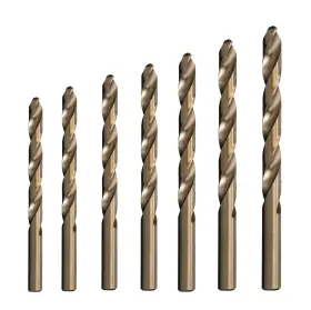 Zmpoudwdco7 Drill America 7 Piece Cobalt Bit Set Plastic Pouch Case Dwdco Series