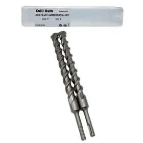Drill Hulk 752785985767 1-inch X 12-inch Carbide-tipped Sds-plus Rotary Hammer Bit Concrete Bric