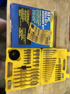 Drill Master 792363428194 Drillmaster 53 Piece Bit And Accessory Kit