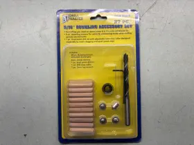 96860 Drill Master 27 Piece Doweling Accessory Set 5/16 Inch Woodworking