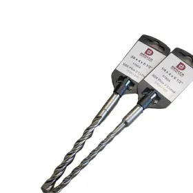 1700a Drillco 3/8 X 6-1/2 Sds Plus Masonry Drill Bit Carbide Concrete Brick 2 Pk