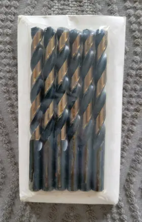 400e129 Drillco Pack Of 6 29/64 Inch Hss Heavy Duty Jobber Drill Bit