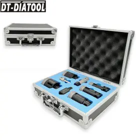 A854k1 Dt-diatool Dt Dry Diamond Drilling Bit Core Drill Hole Saw 8pcs/boxed For Granite Tile Masonry