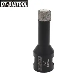 Dt965621013 Dt-diatool Diamond Drilling Core Bit 13mm Hole Saw Cuts Tile Granite For Angle Grinder