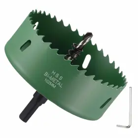 Dtf250611tt000526 Dtgn 4 Inch M42 Bi-metal Hole Saw Kit - 102mm Cutter For Metal Copper Aluminum
