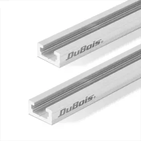 51010 Dubois 24 Inch Double-cut Profile Universal T Track 2 Pack