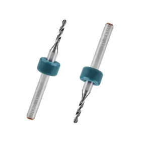 Duefixing 617662383237 Pack Of 10 1.5mm Tungsten Carbide Pcb Drill Bits Drilling Tool