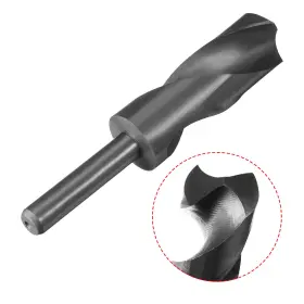 9341 Duefixing 619668483676 29 Mm Hss Drill Bit Black Oxide With 1/2 Inch Straight Reduced Shank