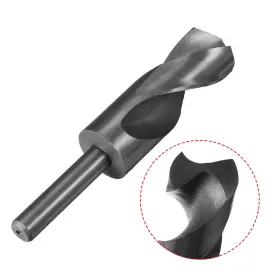 6542 Duefixing 619668483744 23 Mm Hss Reduced Shank Drill Bit Black Oxide With 1/2 Inch Straight