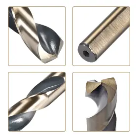 4341 Duefixing 680520210235 19.5mm Reduced Shank Twist Drill Bits With 10mm High Speed Steel