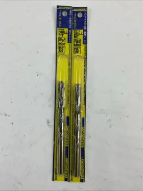 87216 Eazypower 87095 21/64 Inch 8.43mm 135 Isomax Drill Bit Contractor Quality Lot Of 2