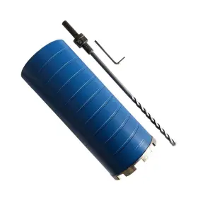 Ediamondtools 727363149718 4-1/4 Inch Dry Diamond Core Drill Bits For Brick And Block With 1/2 Shank Pilot