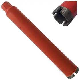 Wbp0212a4 Ediamondtools 2-1/2 Inch Wet Drill Core Bits For Concrete And Hard Masonry 10mm Segment Height