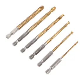 Emoshayogagho7kvwzrn Emoshayoga Serrated Side Cutting Drill Bit Set Smoother Chip Out Wea