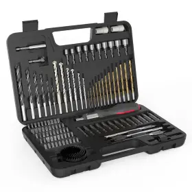 Enertwist 313112925940 Drill Bit Set Bits For Metal Wood Masonry-109pcs Titanium Hi
