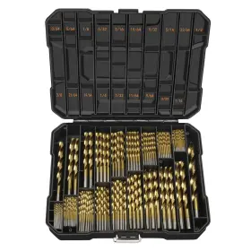 Et-dba-230a Enertwist Titanium Drill Bit Kit Set For Metal And Wood 230-piece - Coated Hs