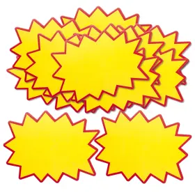 Signs-10 Erdogly 13 200 Pcs Starburst Signs Sale Price 4x5 Inch A 4 X 5in 200pcs Yellow