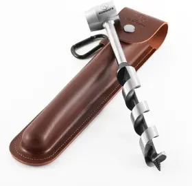 H237 Eruule Bushcraft Gear Hand Auger Wrench For Easy Wood Drilling - Settlers And B