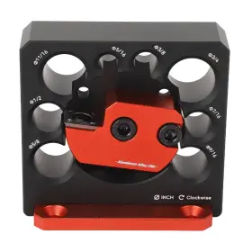 Estinka1w349e7kh Estink Dowel Maker Jig Kit Aluminum Alloy Imperial Adjustable Cutter Plate