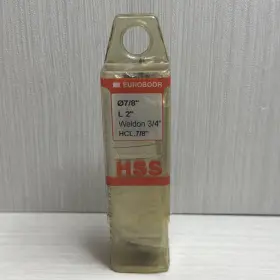 Euroboor Hcl.2-1/8 Hcl.7/8 Annular Cutter With P Inch New Open Box