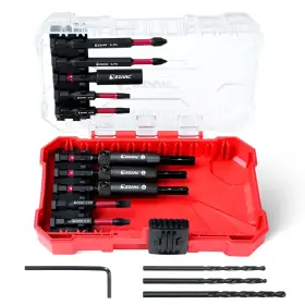 80331013 Ezarc 14pcs Self Centering Drill Bit Set Center With 14-piece