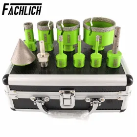 Fachlich 2111910201101 10pcs/box Diamond Drilling Core Bits Hole Saw Cutter For Ceramic Tile Marble