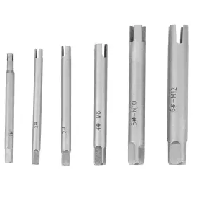 Fafeicy 474468858282 Stripped Screw Remover Tap Extractor Set High Speed Steel Broken Head