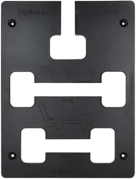 Fastcap 663807999405 - Flipbolt Jig For Fastening Stiles Countertops And Black White