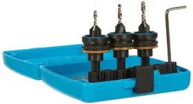 0526 Fervi 012667277109 Wood Drill Bit Set With Countersink
