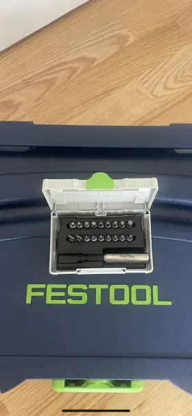 205825 Festool Bit Set Sys3 Xxs Ce-mx Bh 60 Storage With Magnetic Holder