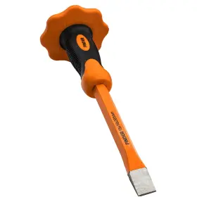 Finder 686494316157 12-inch Heavy Duty Flat Chisel With Hand Protection Head Demolishing/m