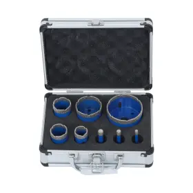 In4529889al Findmall 8-piece 6-68mm Threaded Diamond Hole Saw For Porcelain Tile Marble Beveling