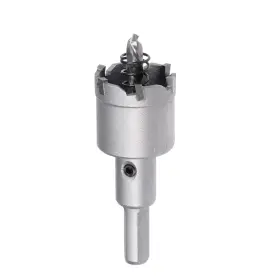 Fipux 617662551711 Length 89mm / 3.5 Inch 30mm Carbide Hole Saw Cutter Drill Bits For Stainless Steel