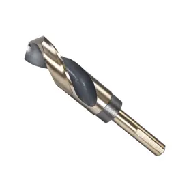 4341 Fipux 743151919592 25mm Titanium Nitride Coated High Speed Steel Reduced Shank Drill Bits