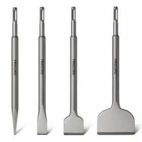 Fs2404 Firecore Sds Chisel Set 4pcs Tile Removal Bits For Plus Rotary Hammer Dril