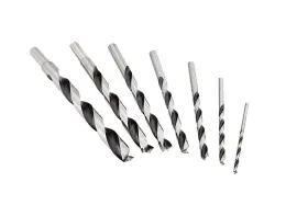 Fsf-320791 Fisch 002696320791 Brad Pt. Drill Bit 7piece Set Chrome Vanadium Includes 1/8 3/16