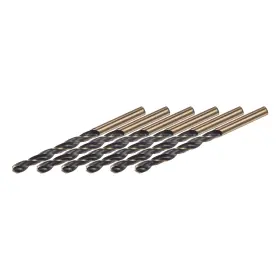 4341 Fixinairp 609044692952 6mm Nitride Titanium Coated High Speed Steel Twist Drill Bits 6pcs