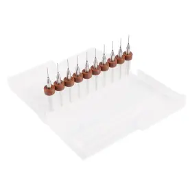 Fixinairp 617662386085 0.5mm Carbide Micro Pcb Drill Bit Cnc Engraving Circuit Board Drilling 20pcs